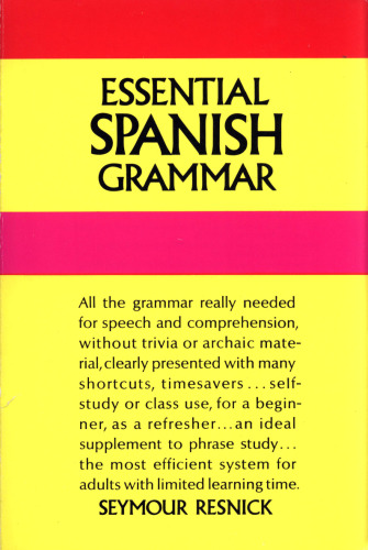Essential Spanish grammar