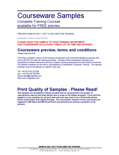 Excel 2000 intermediate : for Windows 95/98/NT / presented by OFFICEPRO, Inc