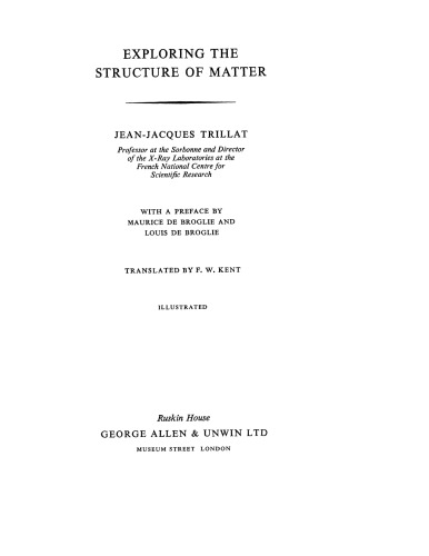 Exploring the structure of matter