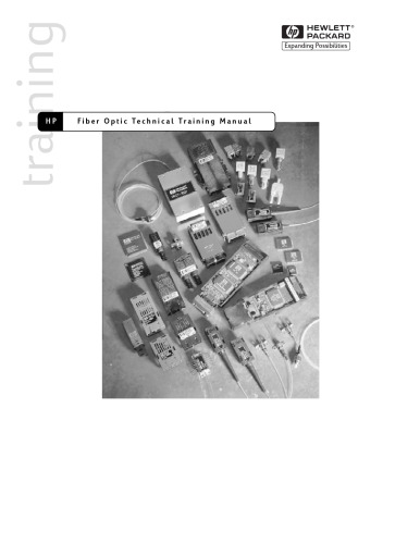 Fiber optic technician's manual