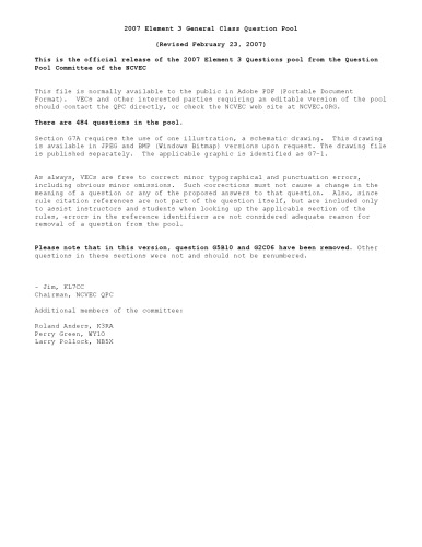 General class : FCC license preparation for element 3, general class theory