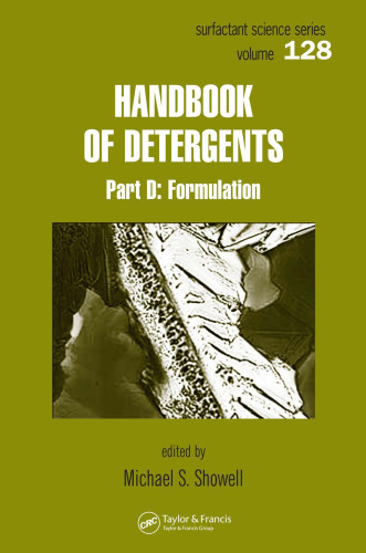 Handbook of detergents. / Part D, Formulation