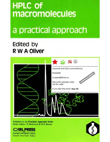 HPLC of macromolecules : a practical approach