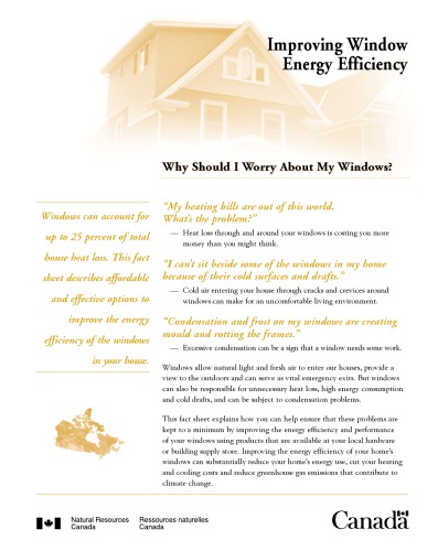 Improving window energy efficiency