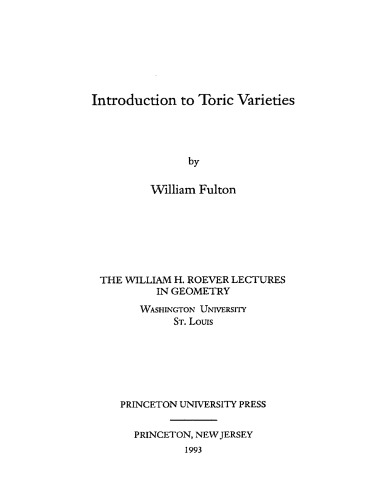 Introduction to toric varieties
