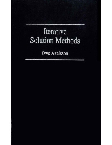 Iterative solution methods