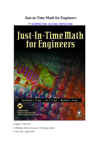 Just-in-time math for engineers