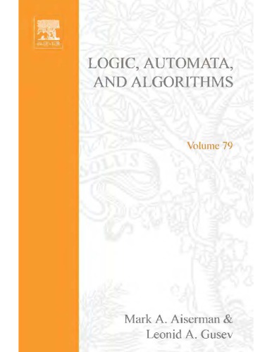 Logic, Automata, and Algorithms
