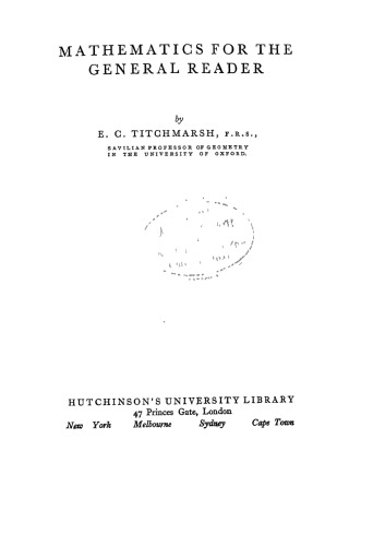 Mathematics for the general reader