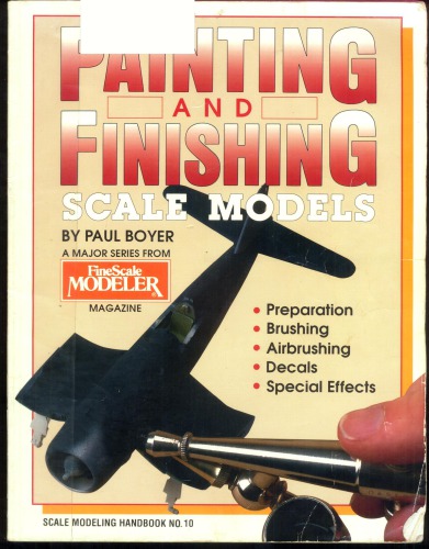 Painting and finishing scale models