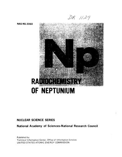 Radiochemistry of neptunium
