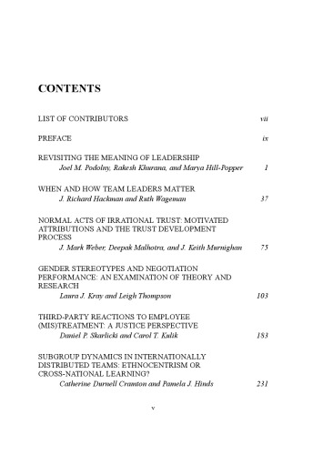 Research in organizational behavior