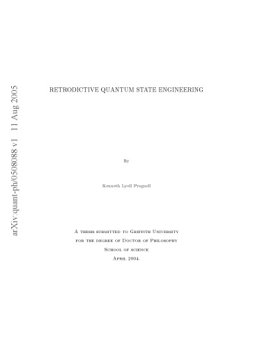 Retrodictive quantum state engineering