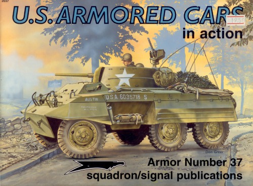 US armored cars in action