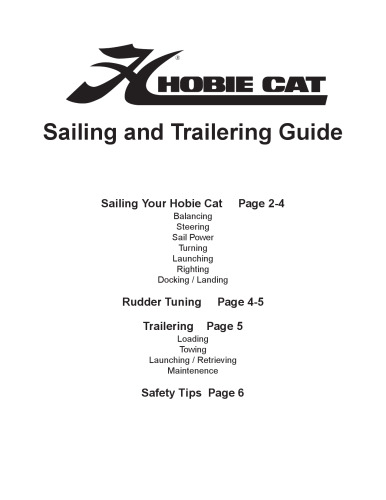 Sailing skills and seamanship