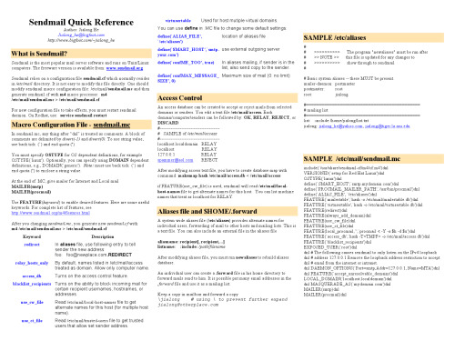Sendmail 8.13 companion