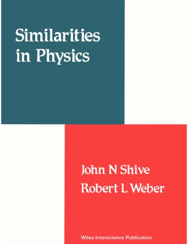 Similarities in physics