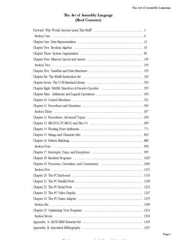 Professional assembly language