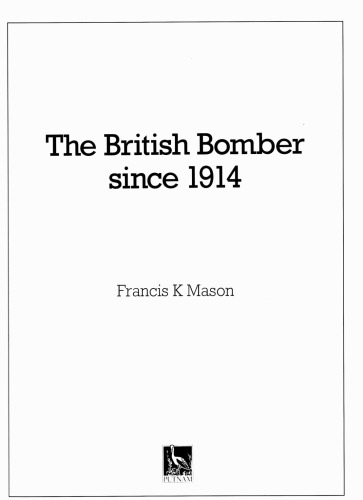 The British bomber since 1914