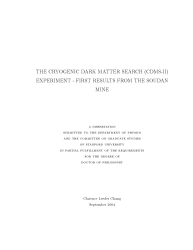 The Cryogenic Dark Matter Search (CDMS-II) Experiment : First Results from the Soudan Mine