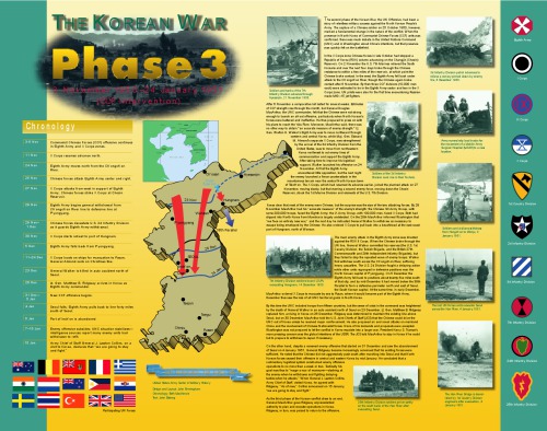 The Korean War : Phase 3. 3 November 1950-24 January 1951, (CCF Intervention)