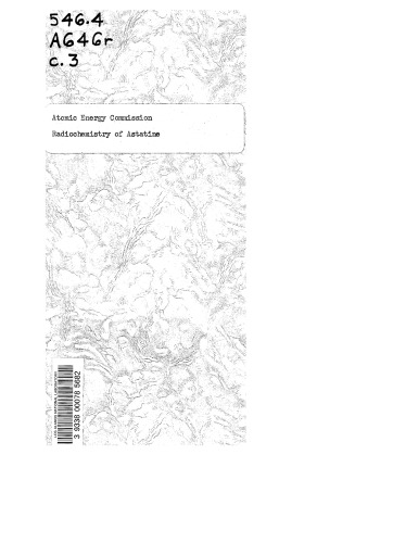 The radiochemistry of astatine