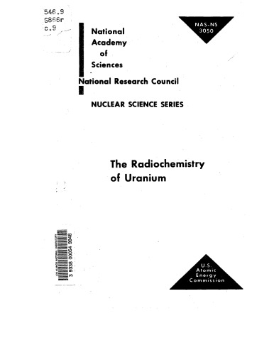 The radiochemistry of uranium