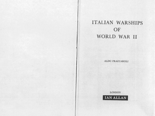 Italian warships of World War II