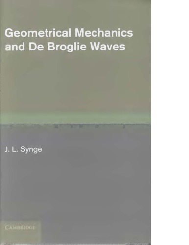 Geometrical mechanics and de Broglie waves