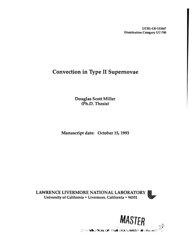 Convection in type-II supernovae the first second
