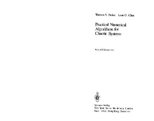 Practical Numerical Algorithms for Chaotic Systems