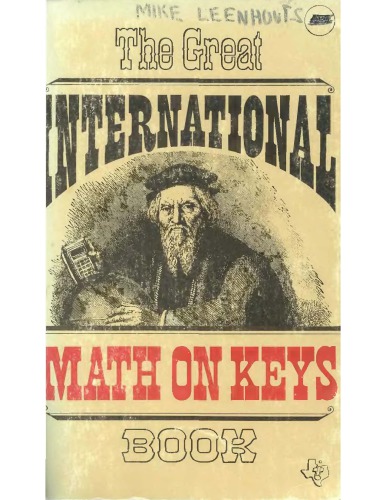 The great international math on keys book