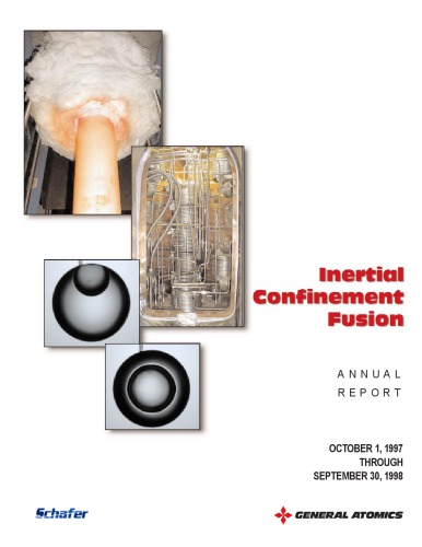 Inertial confinement fusion : ICF annual report