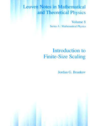 Introduction to finite-size scaling