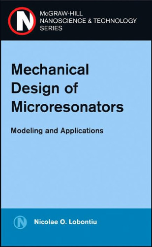 Mechanical design of microresonators : modeling and applications