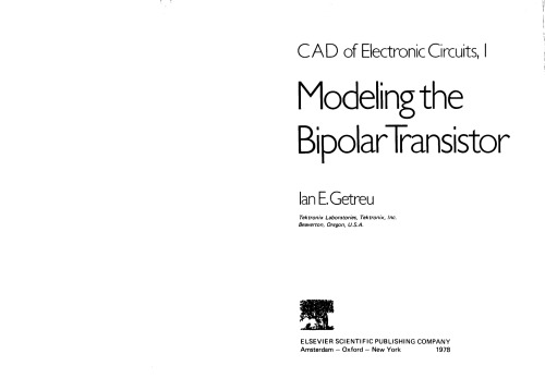 Modeling the bipolar transistor