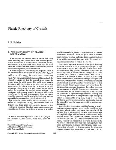 Mineral physics & crystallography : a handbook of physical constants