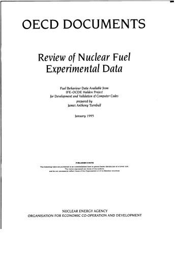 Review of nuclear fuel experimental data : fuel behaviour data available from IFE-OCDE Halden Project for development and validation of computer codes