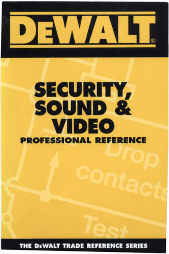 Security, sound & video : professional reference