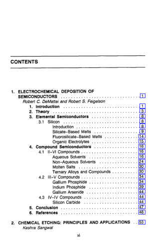 Semiconductor electrochemistry