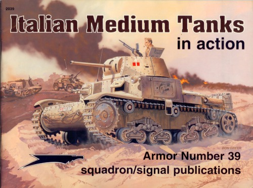 Italian medium tanks in action