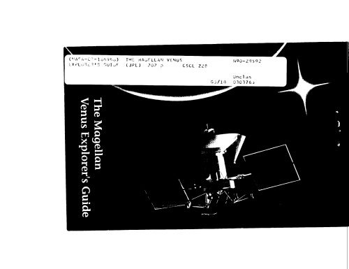 The Magellan Venus explorer's guide