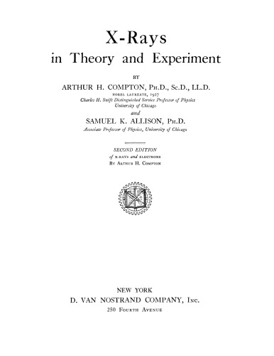 X-rays in theory and experiment