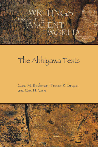 The Ahhiyawa Texts