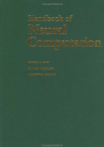 Handbook of neural computation [...] XD-US