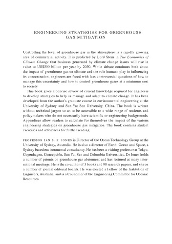 Engineering strategies for greenhouse gas mitigation