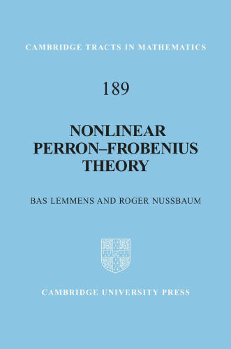 Nonlinear Perron-Frobenius theory