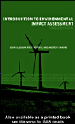 Introduction to environmental impact assessment