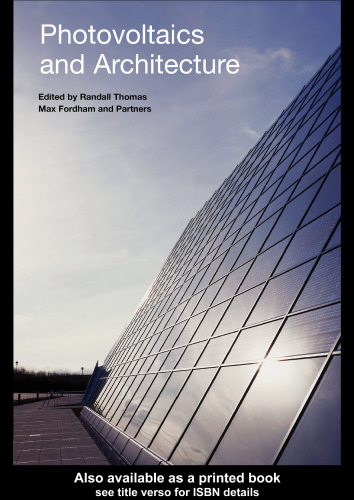 Photovoltaics and architecture