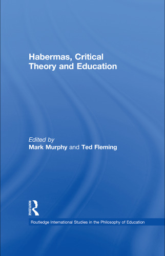 Habermas, critical theory and education